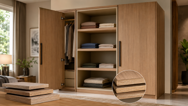 Best plywood thickness for wardrobes, shelves and shutters