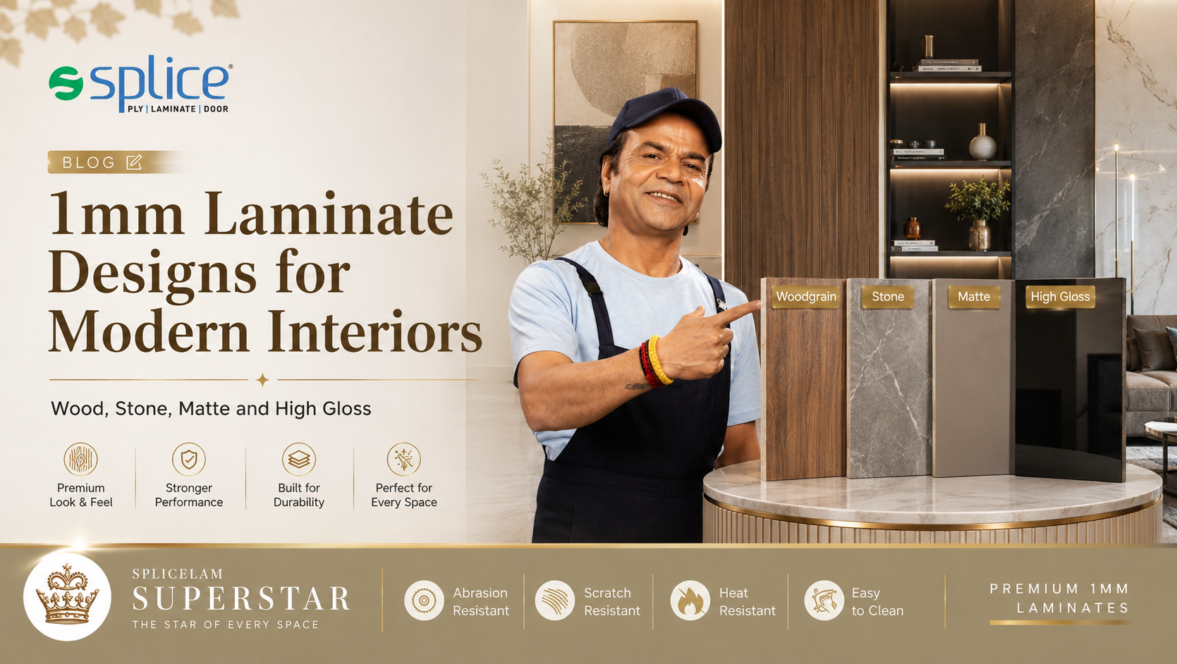 1mm Laminate Designs for Modern Interiors: Wood, Stone, Matte and High Gloss